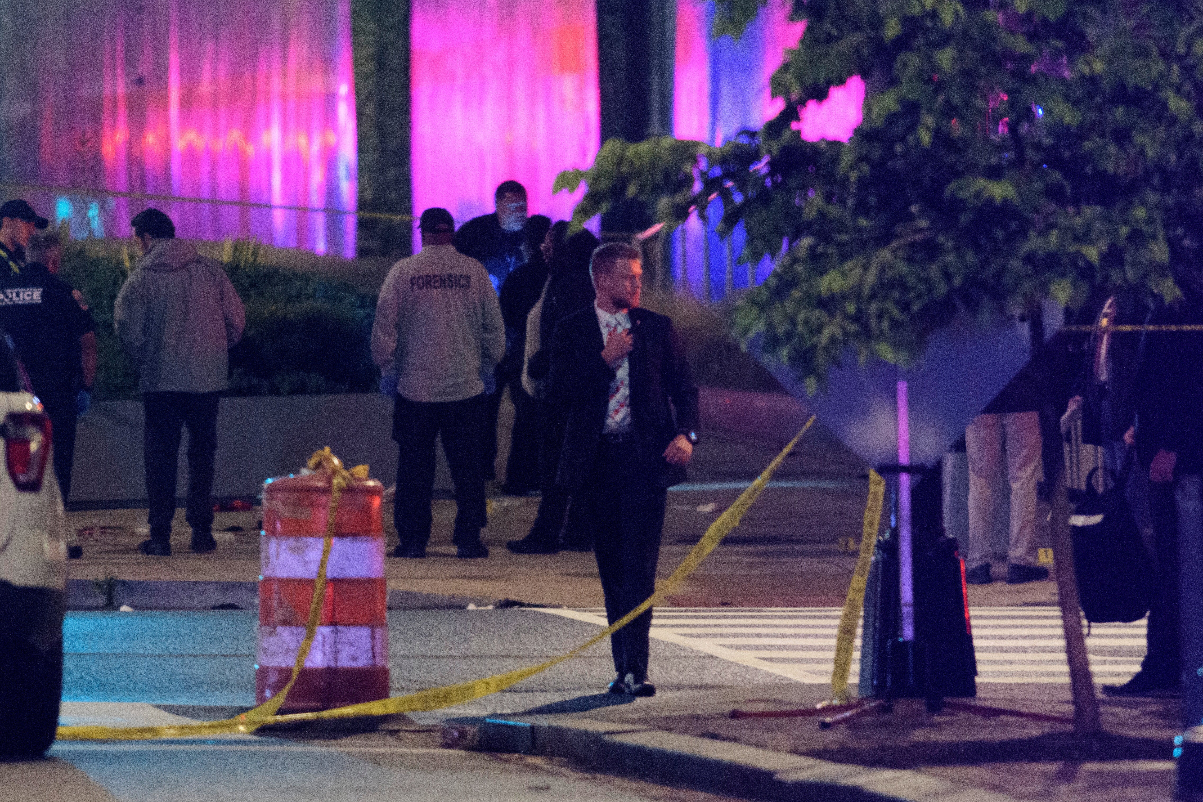 The suspect has been named as Chicago man Elias Rodriguez, 30, and is in police custody. Rodriquez chanted ‘free, free Palestine’ following his arrest over the shooting, police said