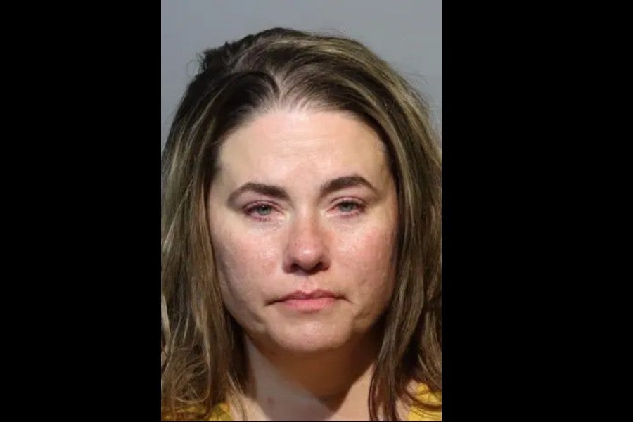 Kristy Crampton was arrested after hitting a child who called her ‘fat’ while flying home from a family vacation in Disney World.