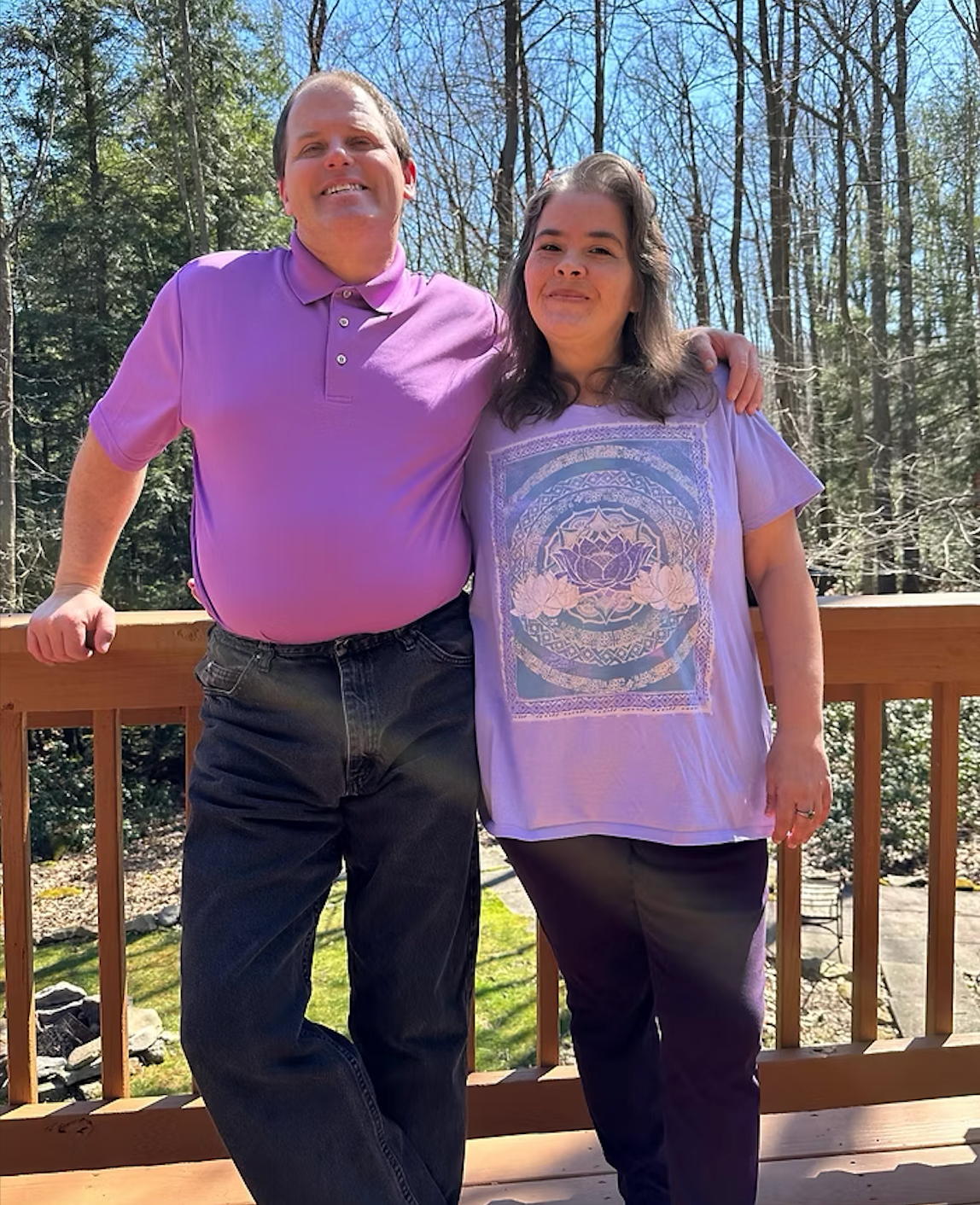 On August 21, 2023, Slanz Bilello was on his way home from work, eager to relax with his wife, Julie (right). But he would never make it