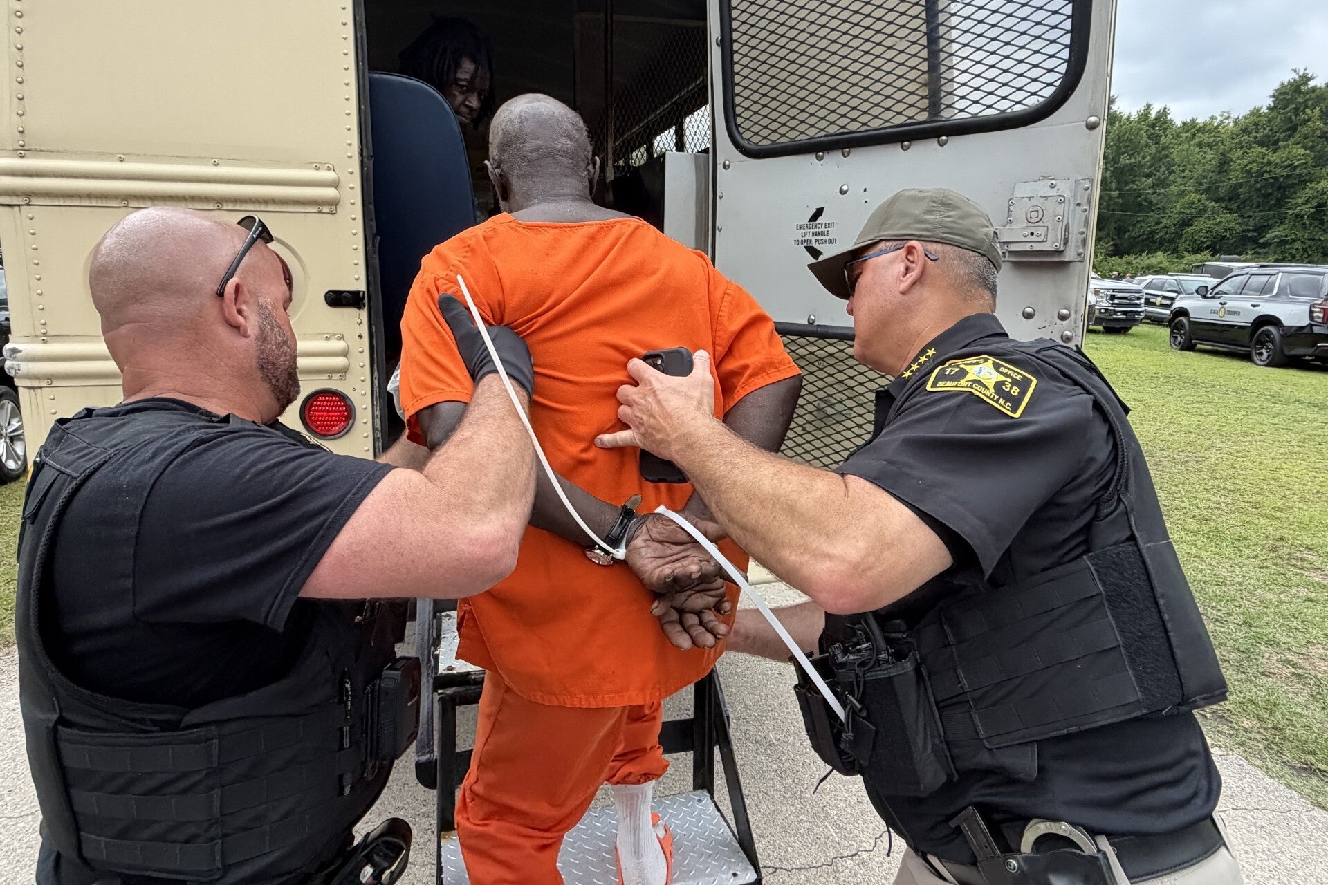 Three guards and 88 inmates were inside the Windsor jail when the takeover occurred around 5 a.m., the North Carolina State Bureau of Investigation said in a statement