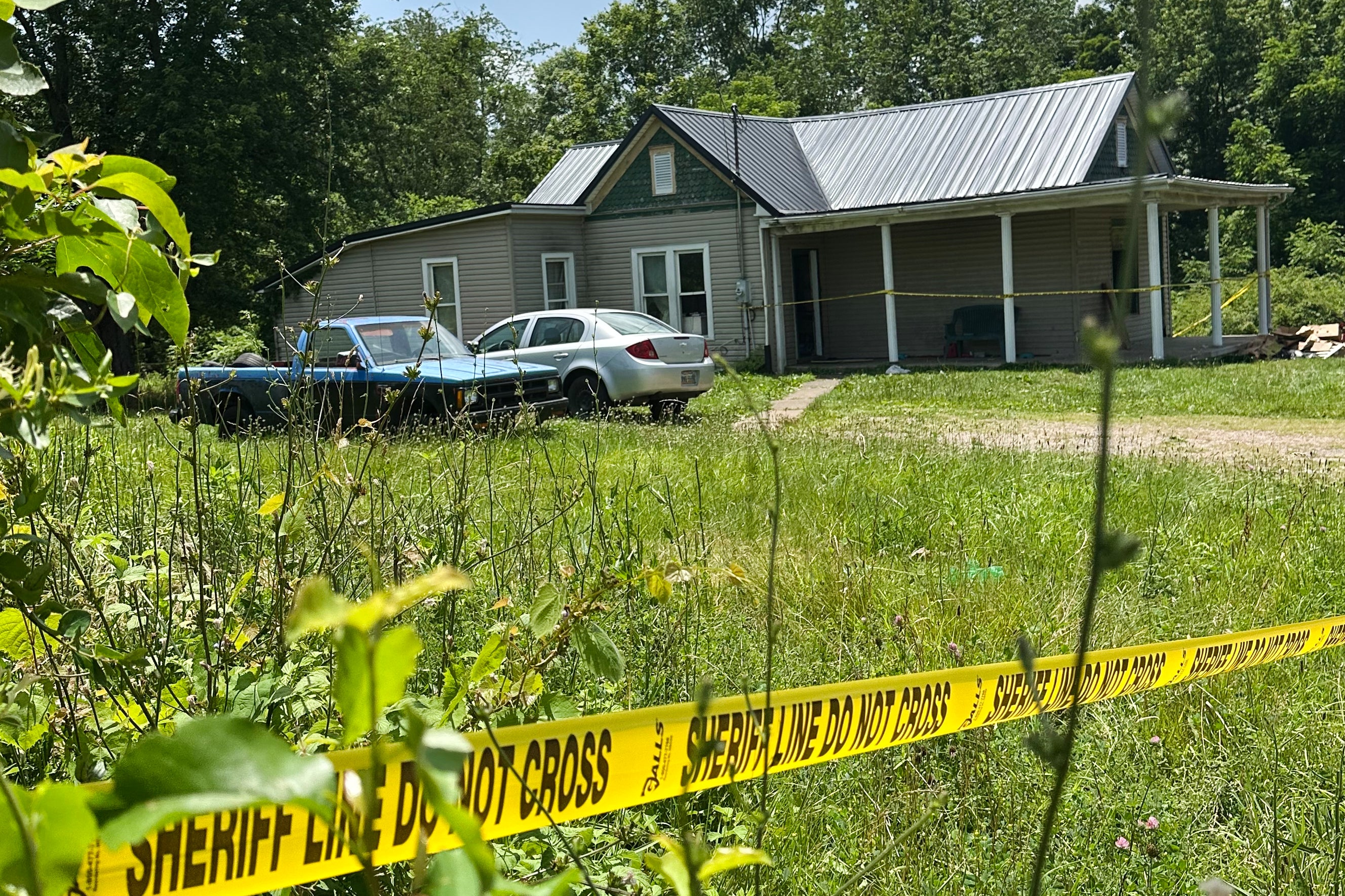 Authorities arrested four adults Tuesday on felony child endangerment charges after finding the children in the home