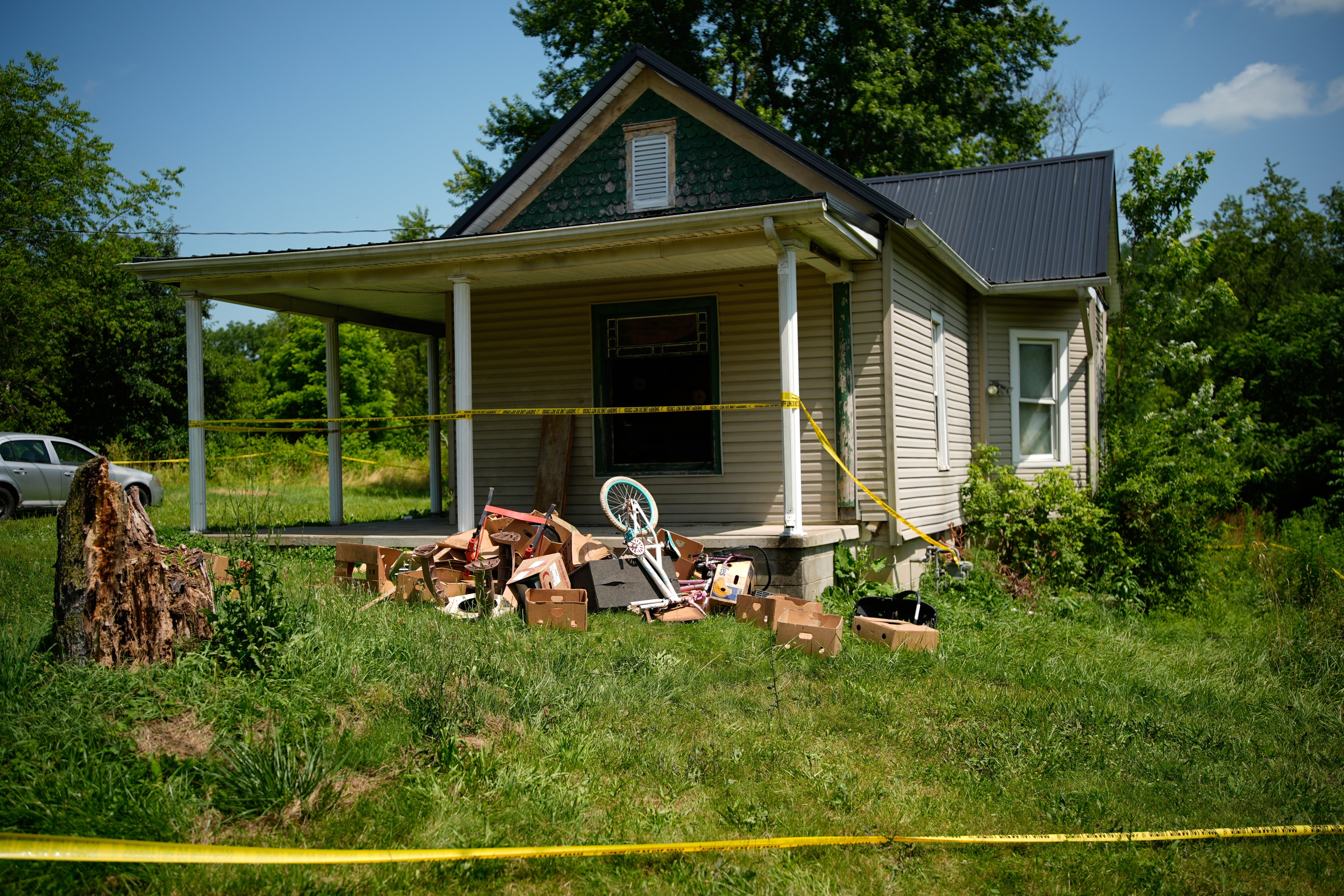 Vinton County Sheriff Ryan Cain said the children had been living in conditions worse than livestock and called the scene ‘digusting’