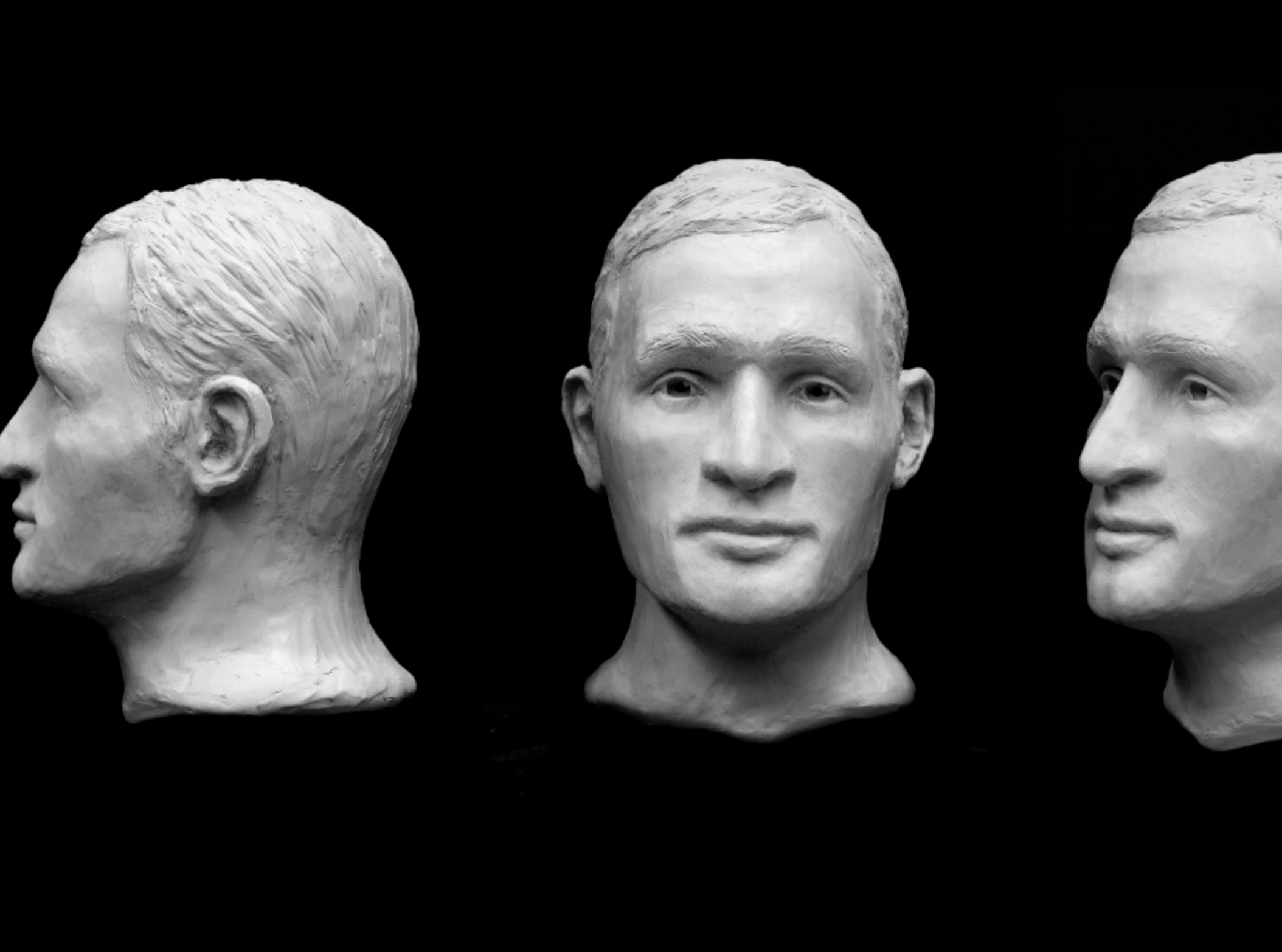 Amid the effort to identify Jackson's body, the FBI released three composites of what they believed his face may have looked like