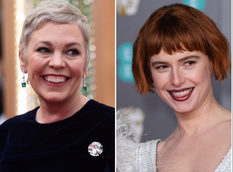 Olivia Colman and Jessie Buckley