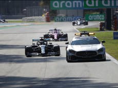 Italian Grand Prix LIVE result: Pierre Gasly takes first F1 victory in thrilling race at Monza