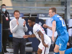 Gareth Southgate highlights Raheem Sterling’s ‘desperation’ to represent England as young guns impress coach against Iceland