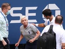 Novak Djokovic disqualified from US Open after hitting line judge with ball