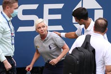 Novak Djokovic disqualified from US Open after hitting line judge with ball