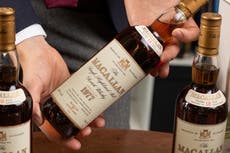 Man to sell £40,000 worth of whisky to buy first home