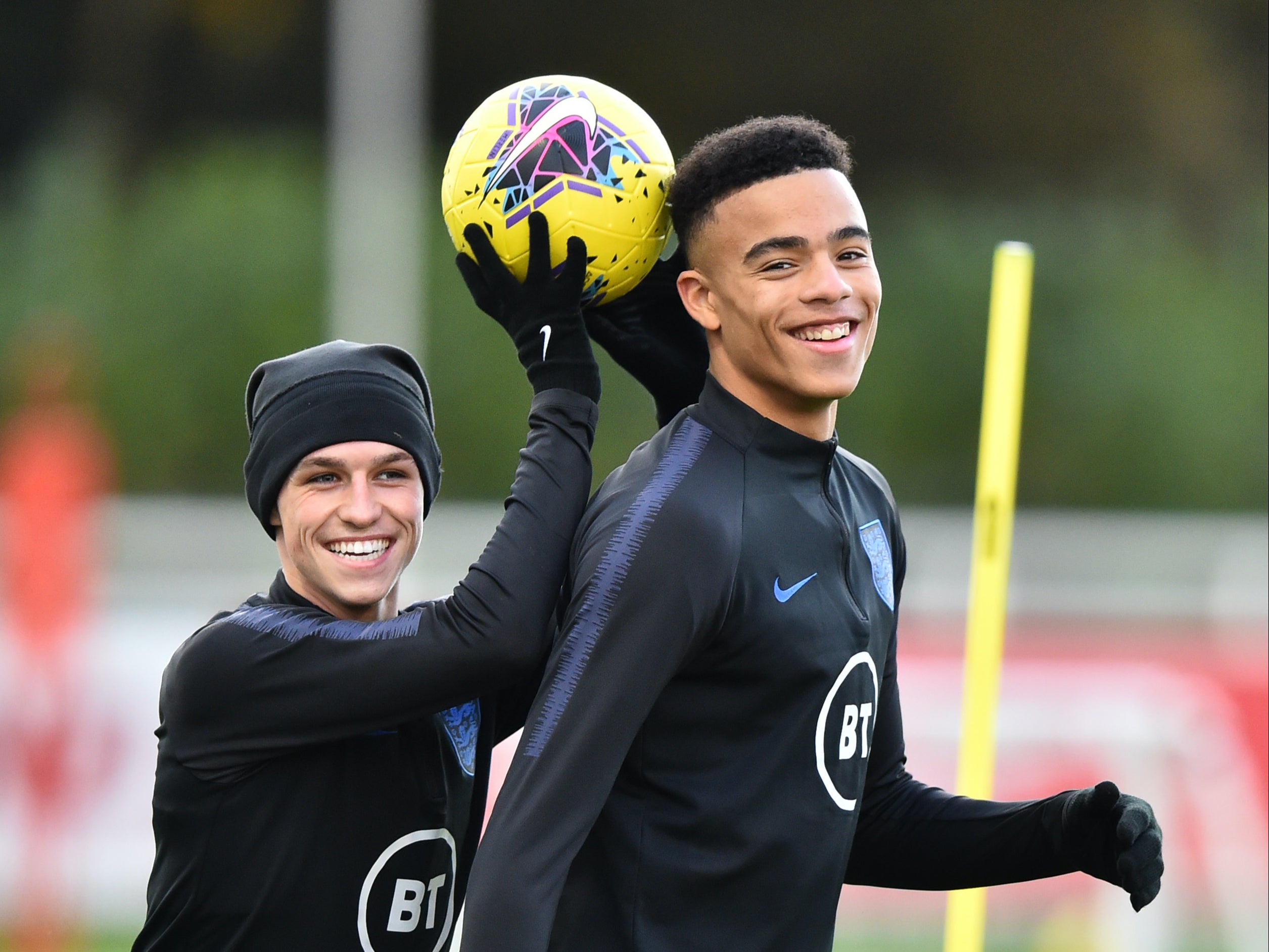 Phil Foden and Mason Greenwood