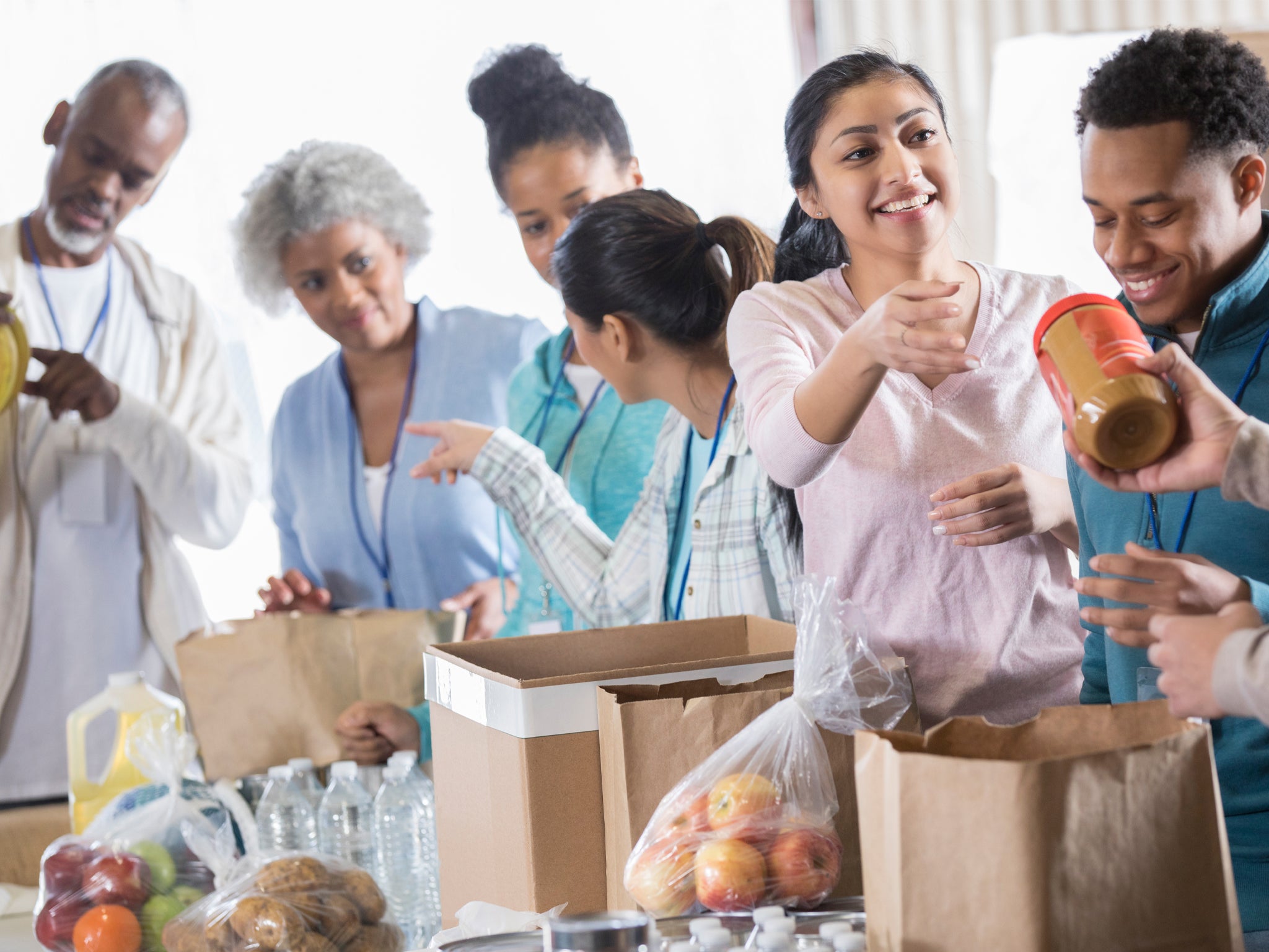 The poll found more than a third (36 per cent) buy items for the food bank in their local community