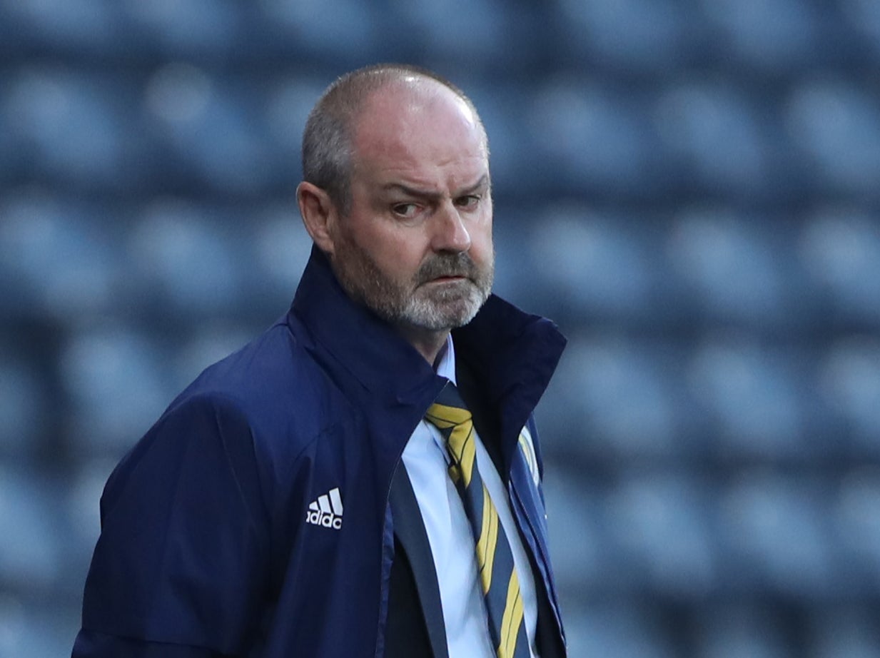 Scotland coach Steve Clarke