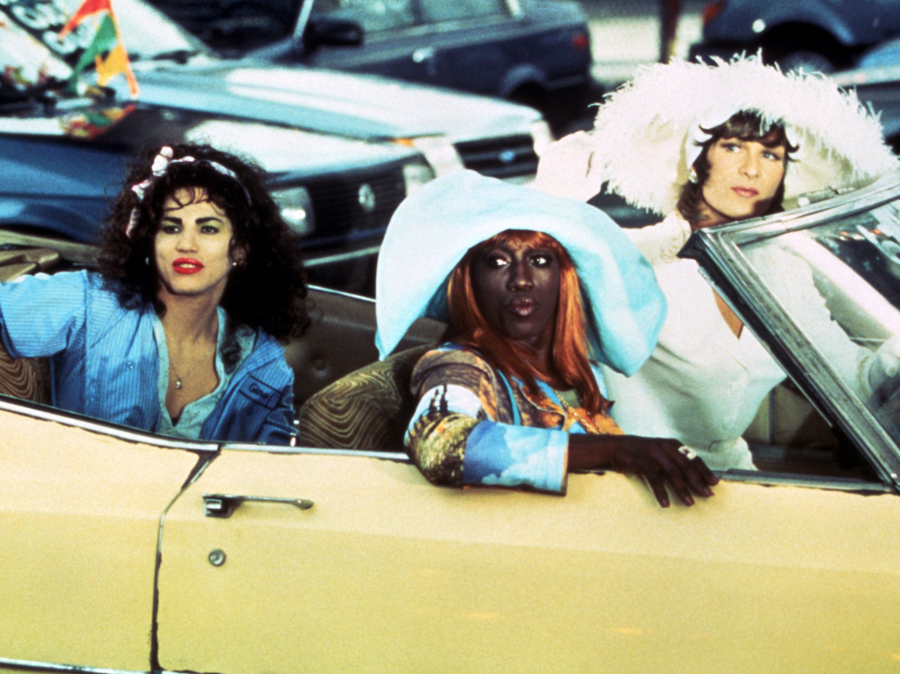 Leguizamo, Wesley Snipes and Patrick Swayze in 'To Wong Foo'