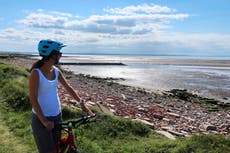 Sand dunes, salt marshes and sculptures: Cycling the Sefton Coastal Path