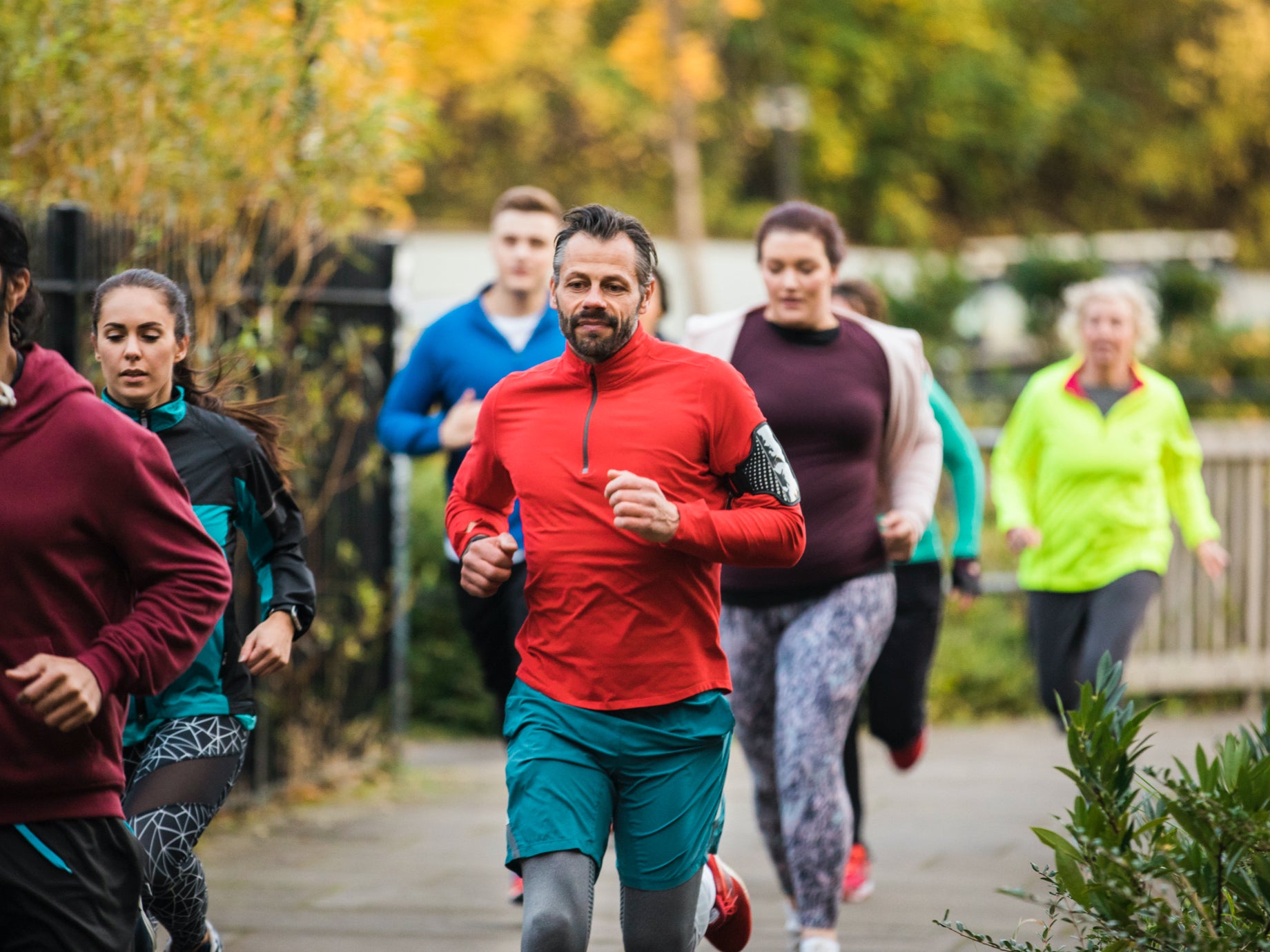 Running became popular when Britons were limited to one form of outdoor exercise a day