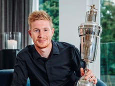 Kevin De Bruyne’s genius is finally recognised as Manchester City playmaker wins PFA Player of the Year