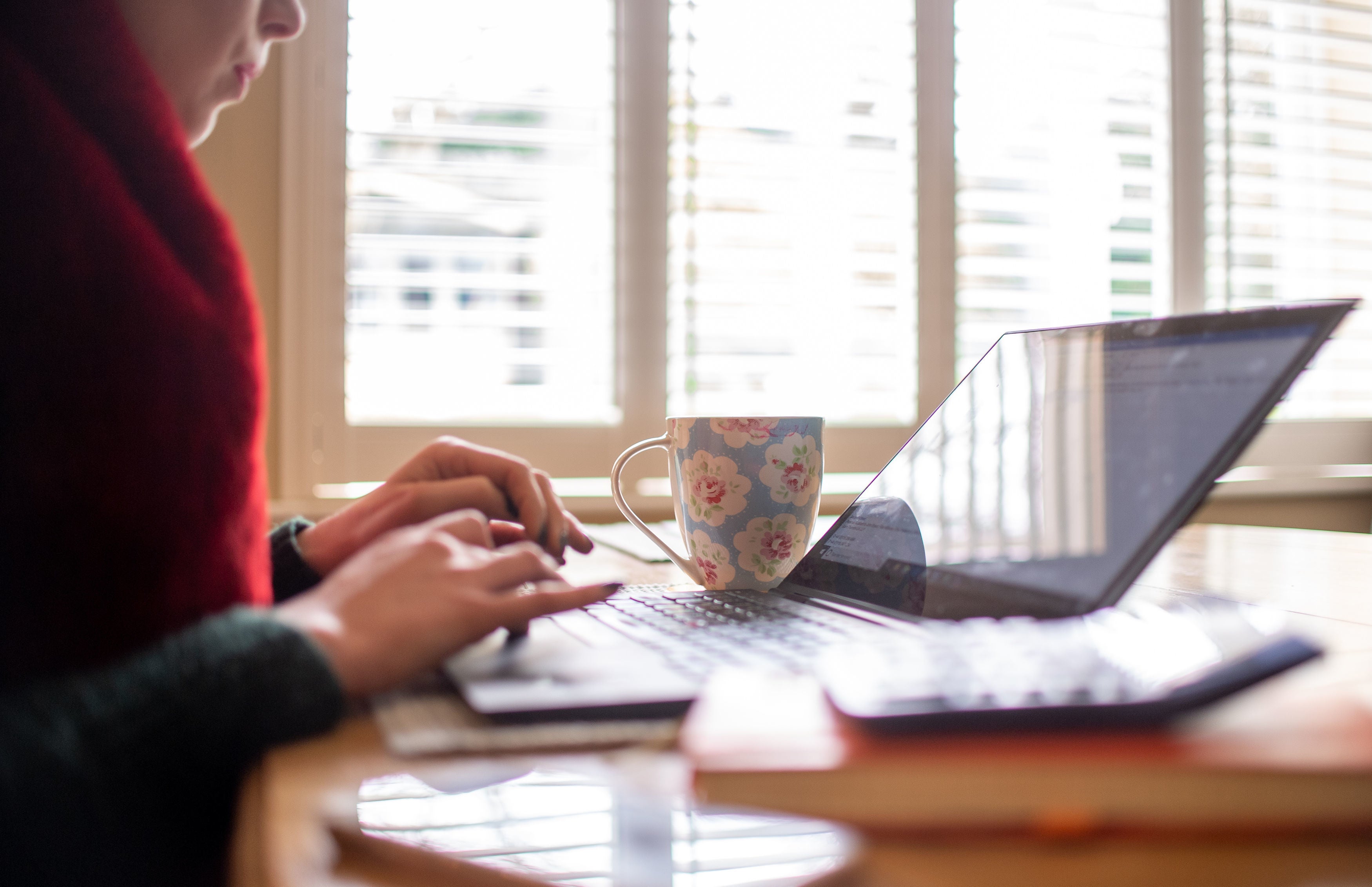 Working from home for many younger white-collar workers in flats or cramped house shares can be an uncomfortable experience