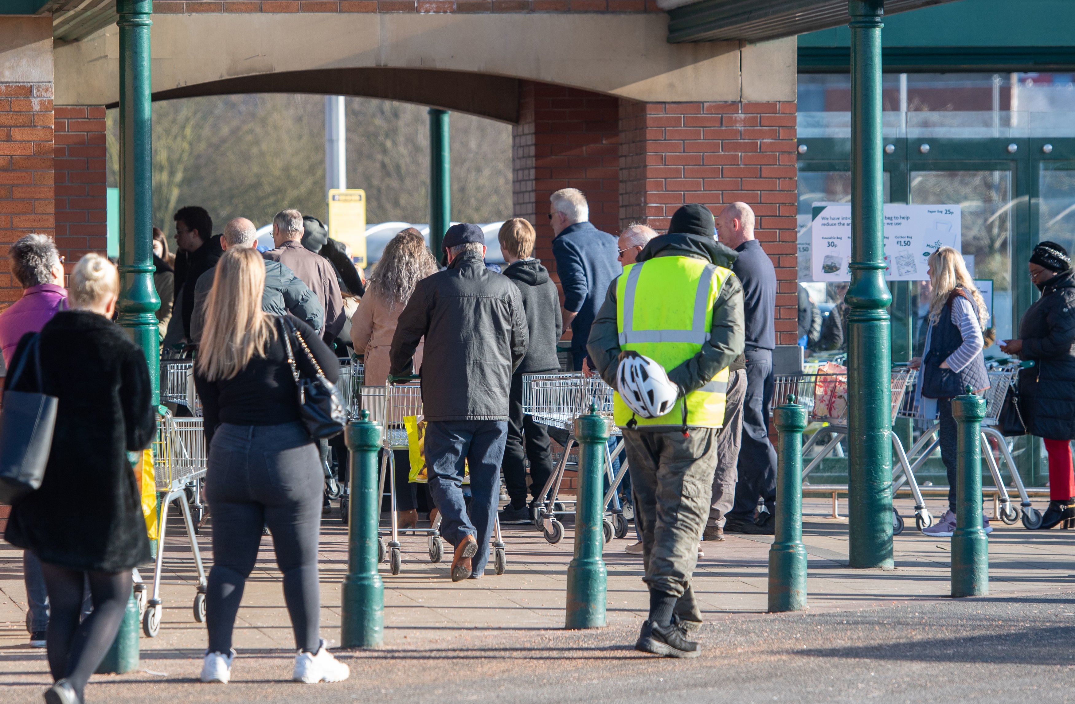 Police fined a woman twice after she refused to wear a face mask they had given her to wear in a supermarket