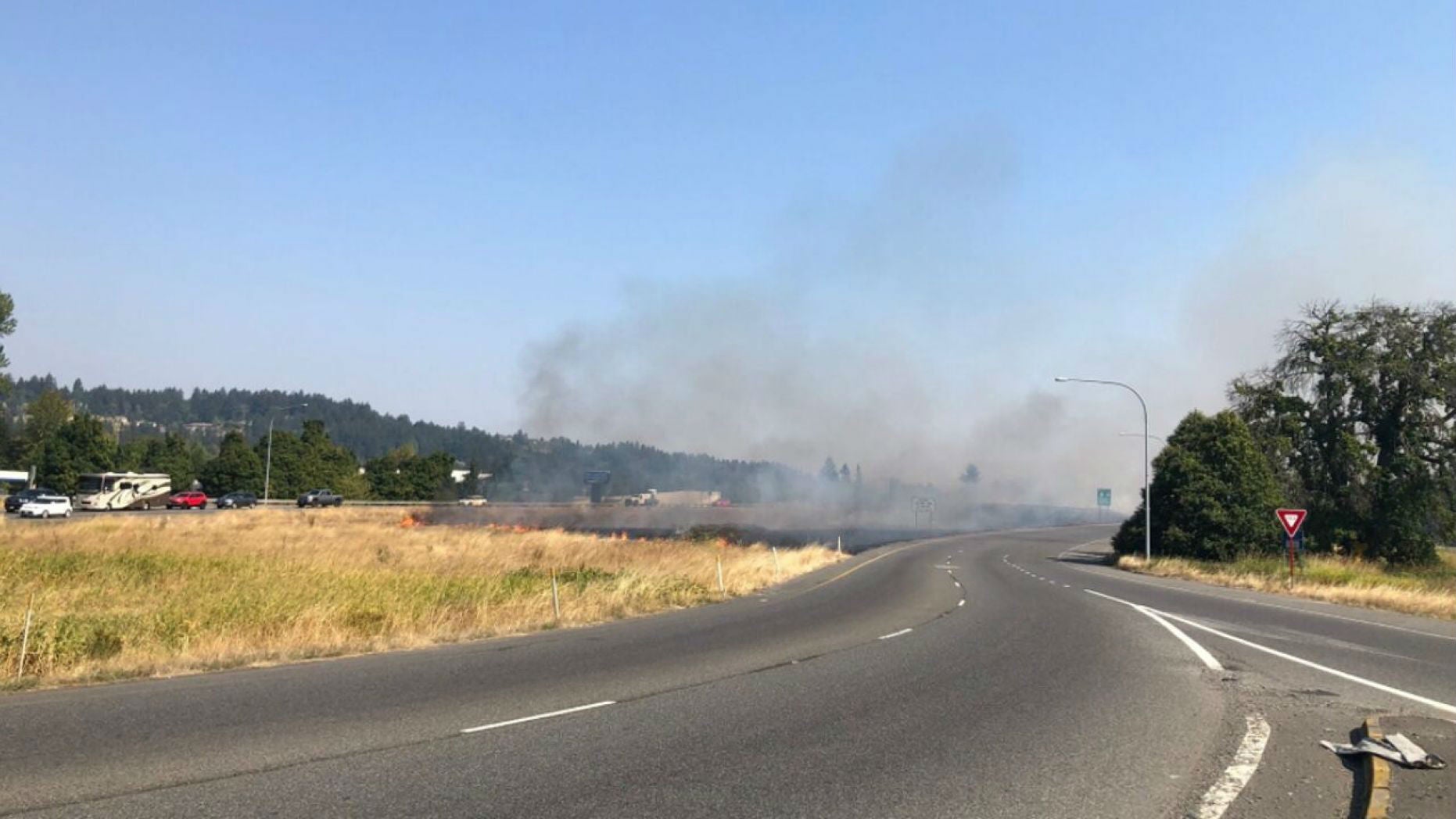 Man arrested in Washington state as wildfires rock state