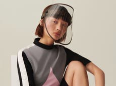 Louis Vuitton to launch £750 face shield that can also be worn as a cap