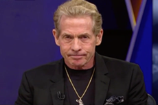 Skip Bayless defends refusing to take down Damar Hamlin tweet in angry clash with own co-host