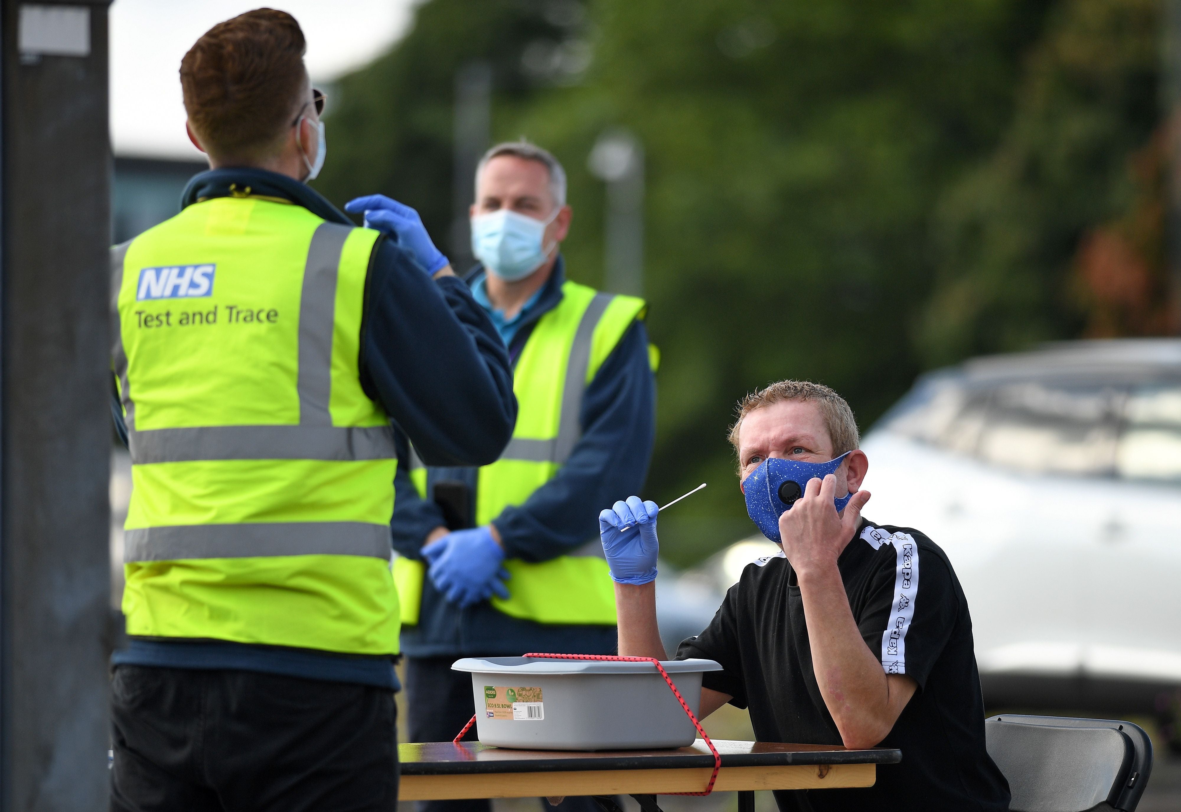 Testing delays have forced NHS staff to remain at home