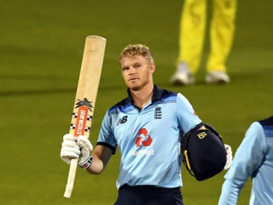 Billings celebrates his century for England