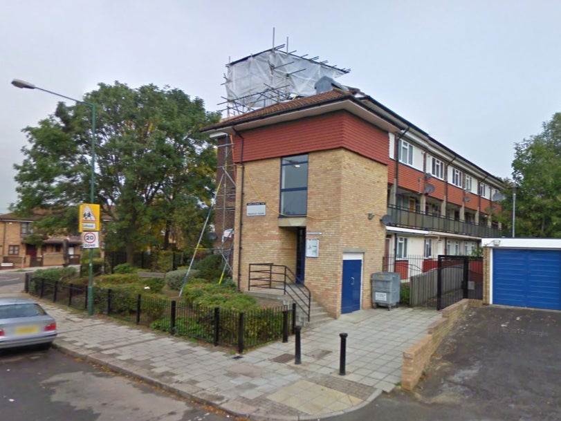 Police were called to Priestley House in Wembley on Saturday morning