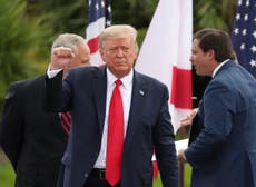 Florida polls: Trump gains in battle for crucial state as race tightens