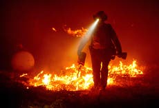 'Talk to a firefighter if climate change is real’: LA mayor eviscerates ‘Flat Earth’ Trump on environmental crisis ahead of visit