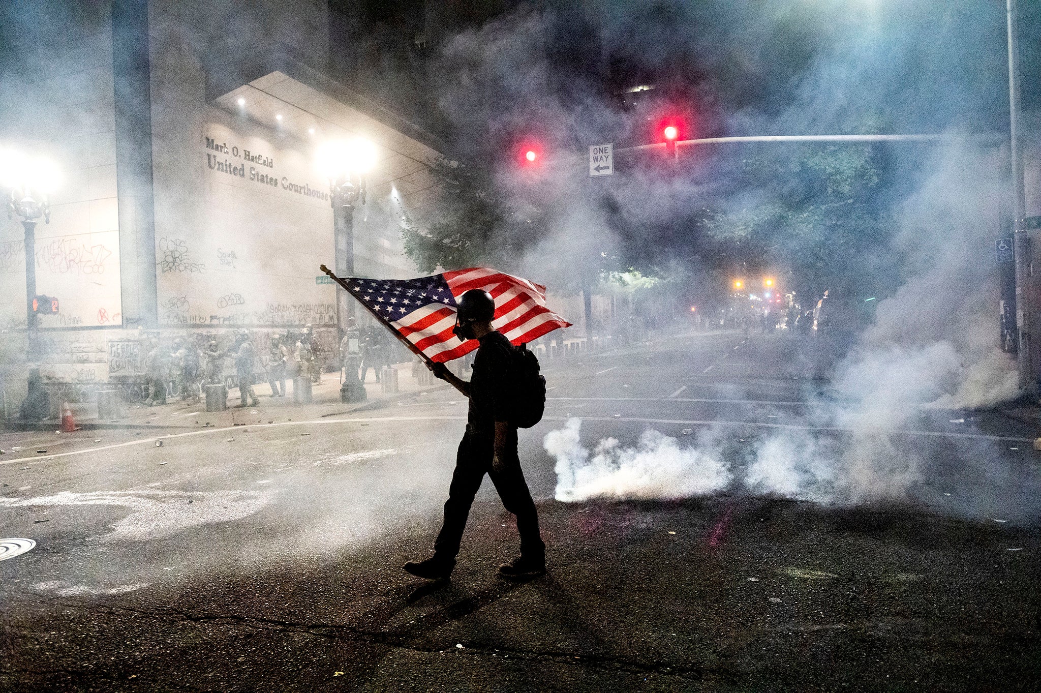 Trump has said his law-and-order approach is necessary to stop vandalism and property damage during protests in Portland and elsewhere