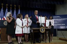 Trump says he has signed new executive order to lower drug prices