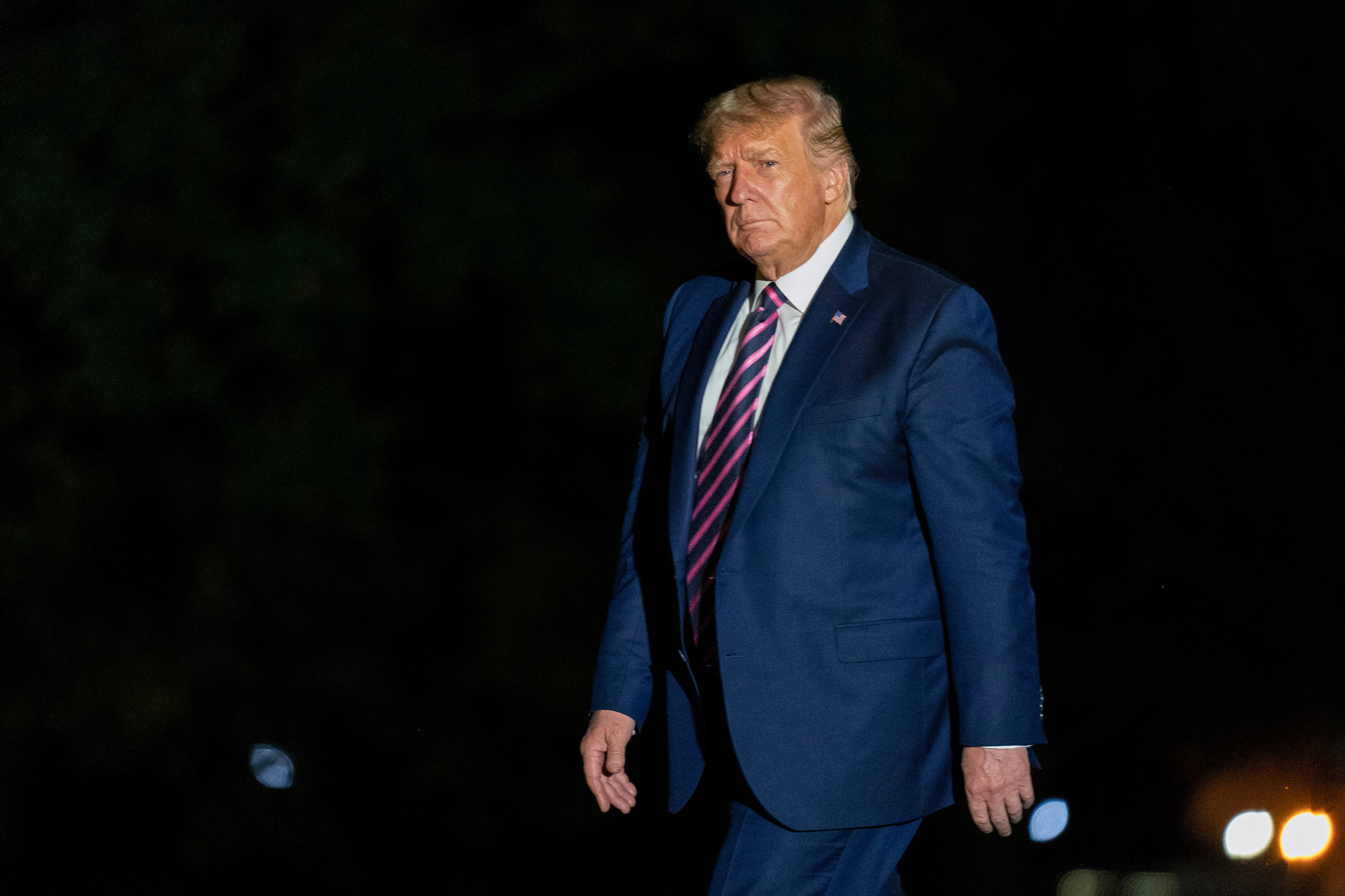 Trump says Woodward book ‘boring’