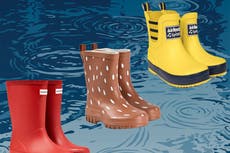 9 best kids’ wellies that keep feet dry while puddle jumping