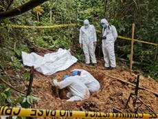 Mass grave of victims ‘killed in violent exorcism’ linked to religious cult in Panama 