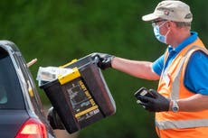 Coronavirus testing centre 'disappeared overnight' to make way for Brexit lorry park