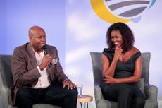 Michelle Obama says police accused brother of stealing own bike