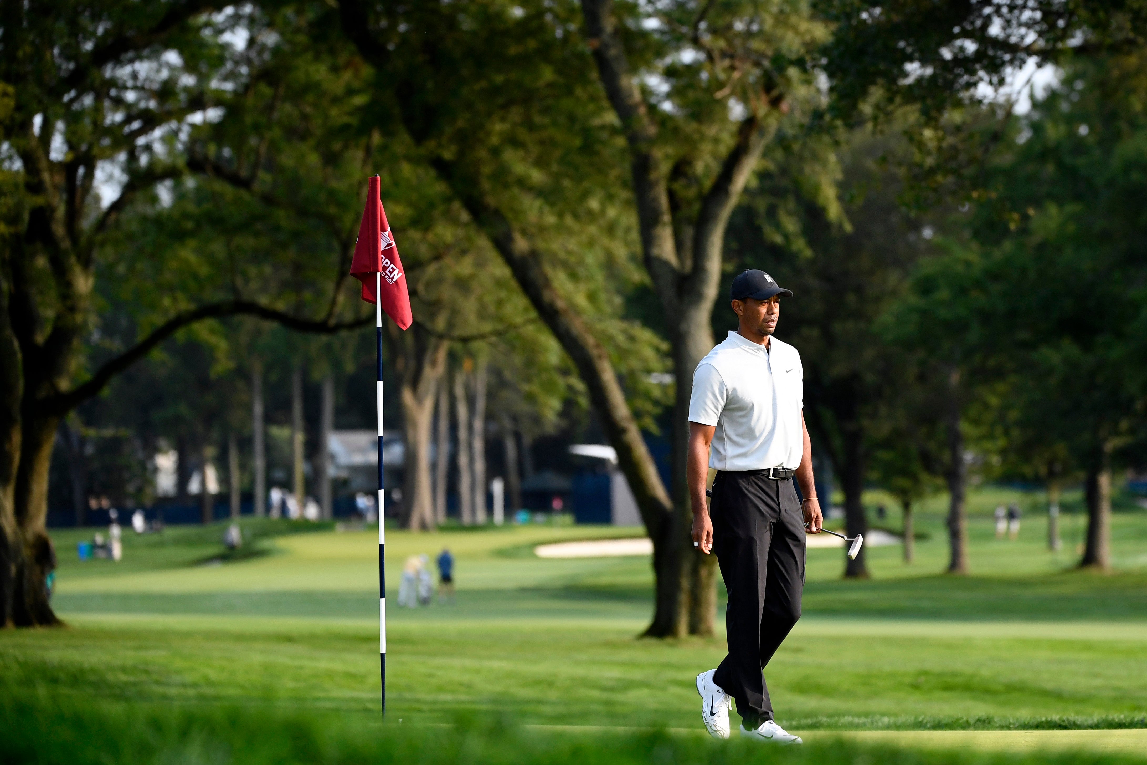 Tiger Woods begins his US Open campaign alongside Justin Thomas and PGA Championship winner Collin Morikawa