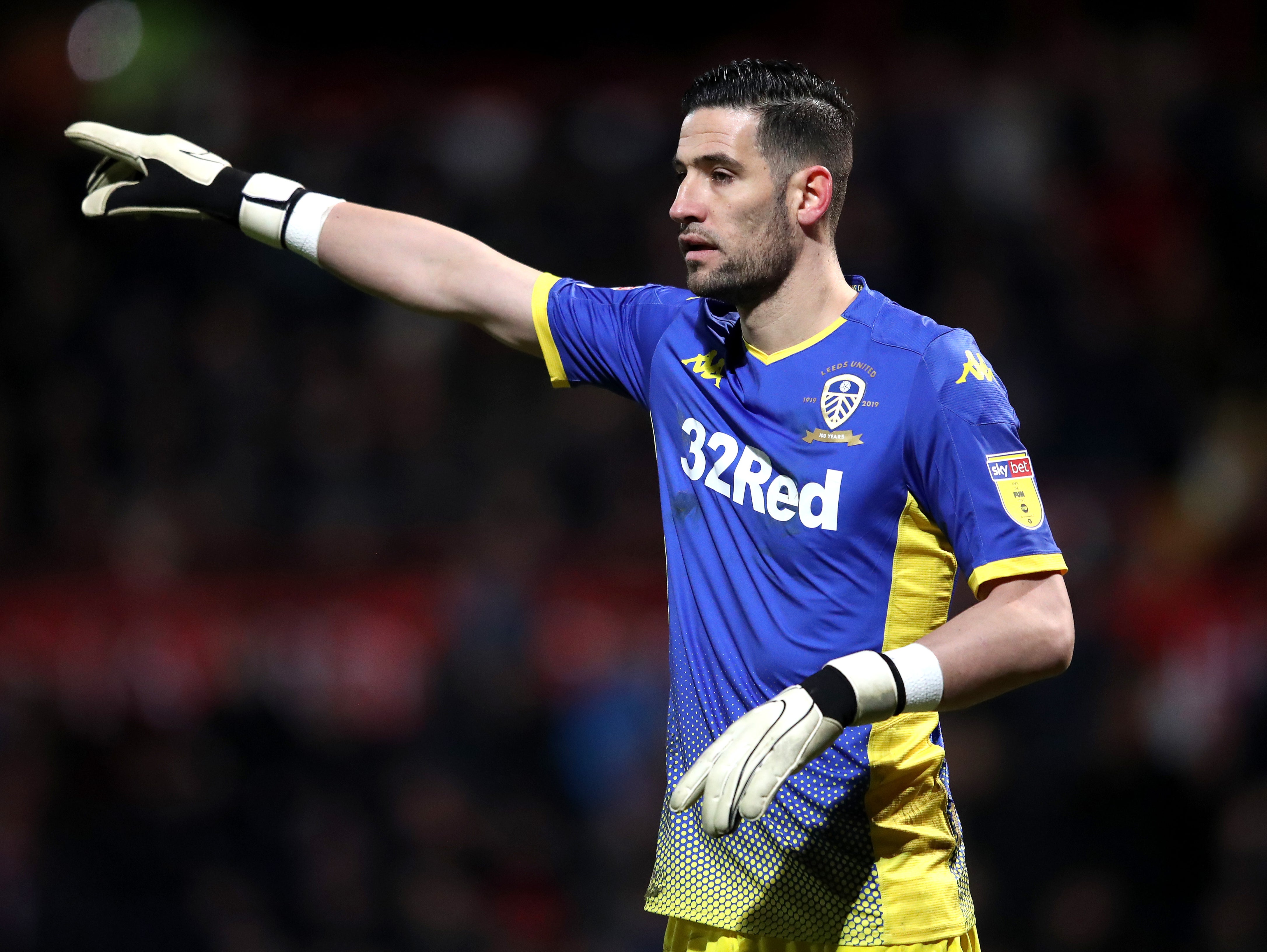 Leeds goalkeeper Kiko Casilla