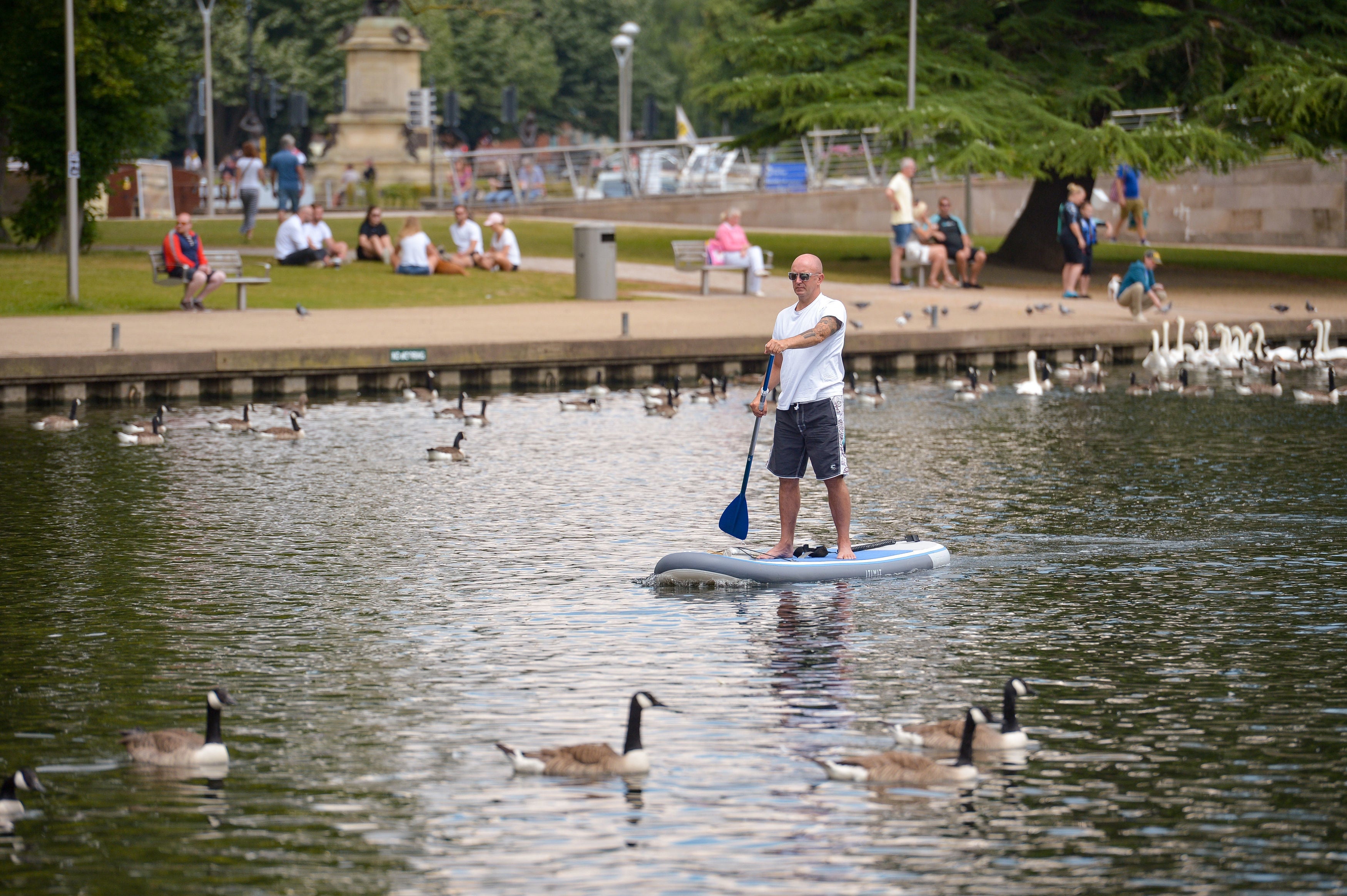 River Avon in Stratford-upon-Avon, Warwickshire