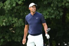 US Open: Tiger Woods rues terrible finish on day one as Justin Thomas establishes early lead and Rory McIlroy starts strong