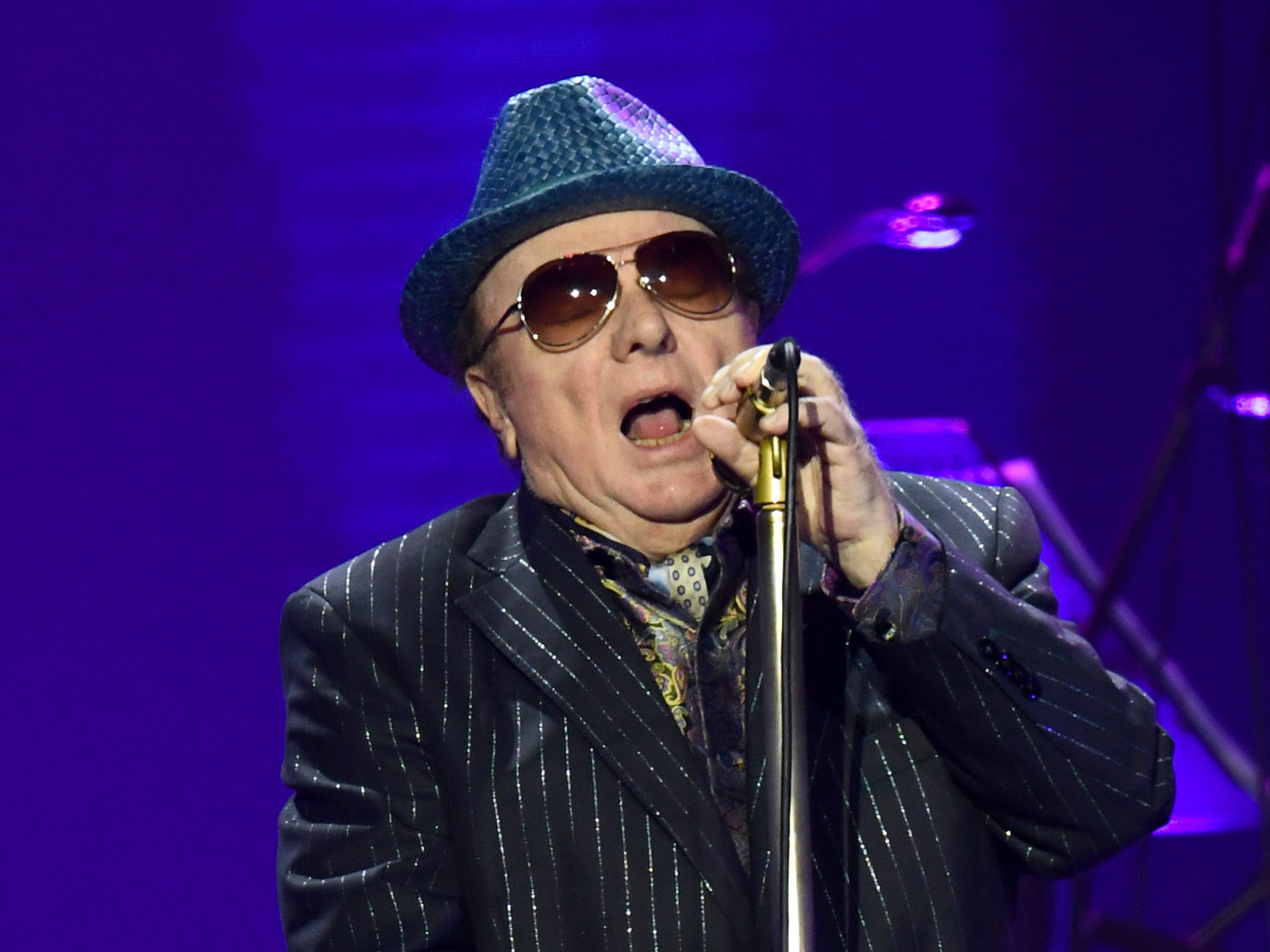 Van Morrison in concert in March