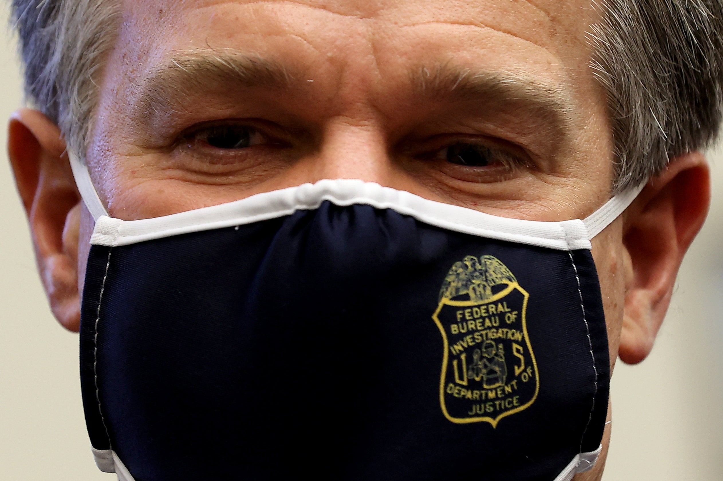 Twitter adds disinformation warning to Trump tweet hectoring FBI chief on mail-in ballots