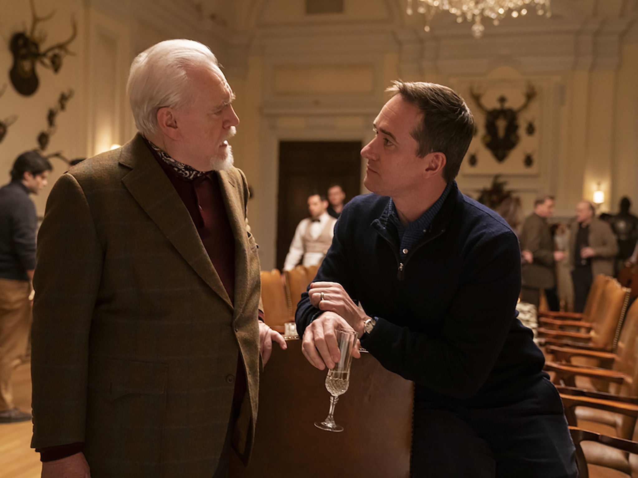 Brian Cox and Matthew Macfadyen in 'Succession'