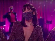 Dua Lipa lays out ‘New Rules’ for coronavirus dating in James Corden parody video