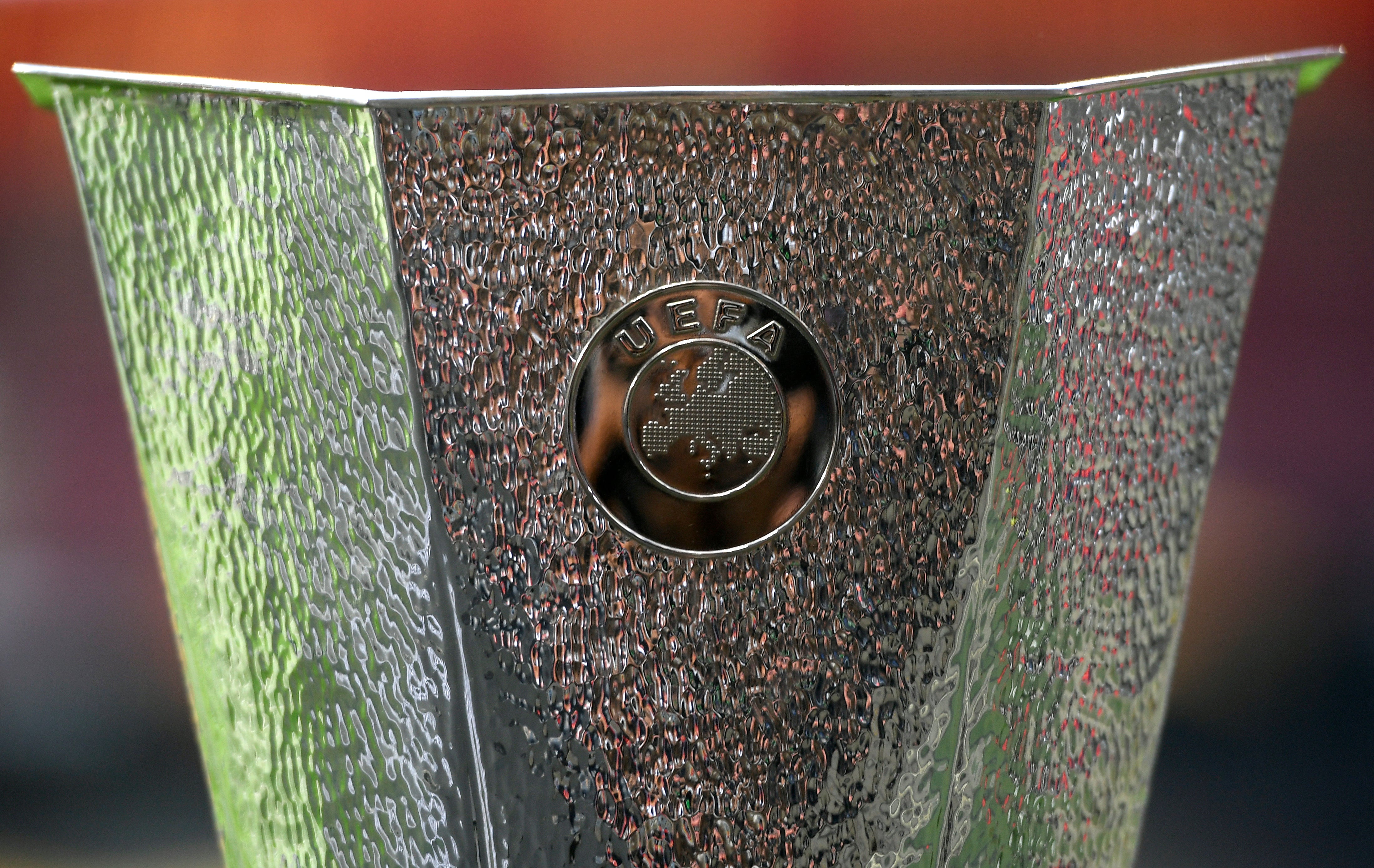 The Europa League trophy