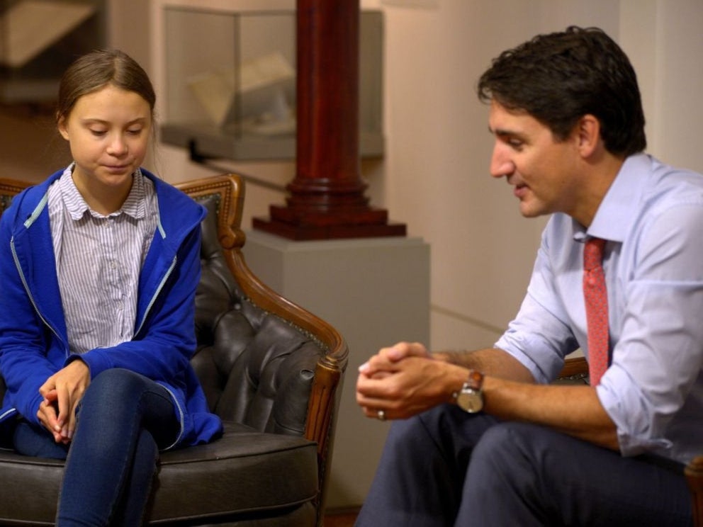 Justin Trudeau promised Greta Thunberg 2 billion trees. None have been planted