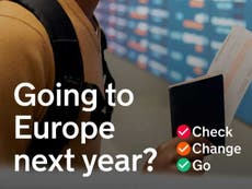 Post-Brexit changes to European travel confirmed in new government ad campaign