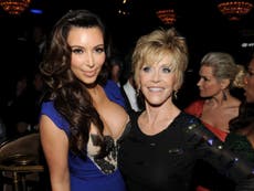 Jane Fonda says she told Kim Kardashian she has the 'most amazing behind'