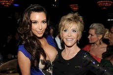 Jane Fonda says she told Kim Kardashian she has the 'most amazing behind'